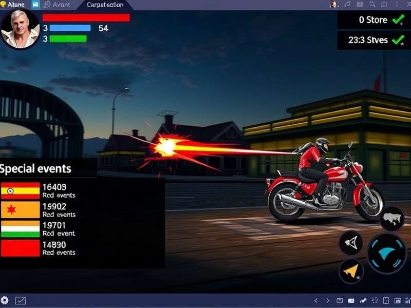 Hailstorm Avenger gameplay screenshot showing action sequence